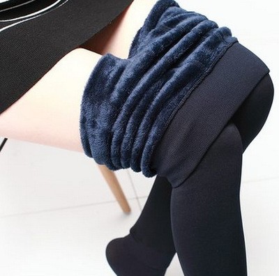 Women's High Waist Warm and Fuzzy Fleece Leggings - Trade-Buy-Sell
